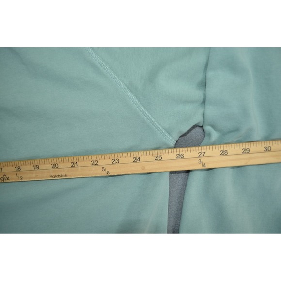 Gymshark Hoodie Mens 2XL Sweatshirt Sweater Pullover Kangaroo Pocket Logo Green - Picture 5 of 6